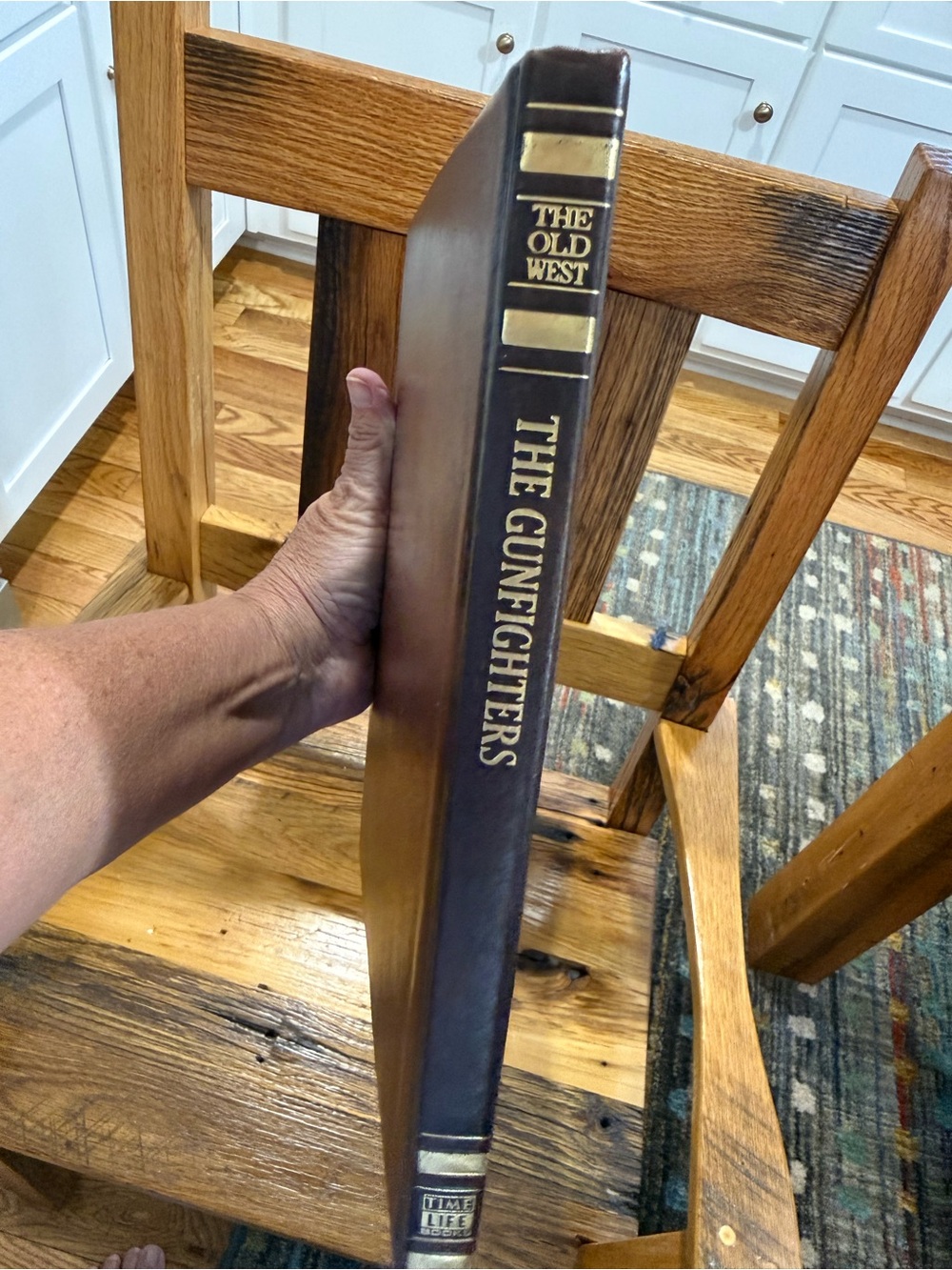 Vintage Western Leather Book - Brown - Picture 3 of 9